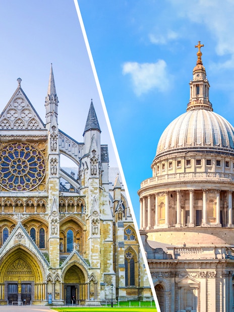 Westminster Abbey \ St. Paul's Cathedral 