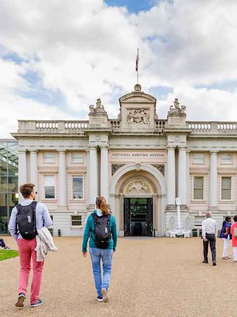 Royal Observatory Greenwich with London Explorer Pass by Go City, view of historic building and surrounding park.