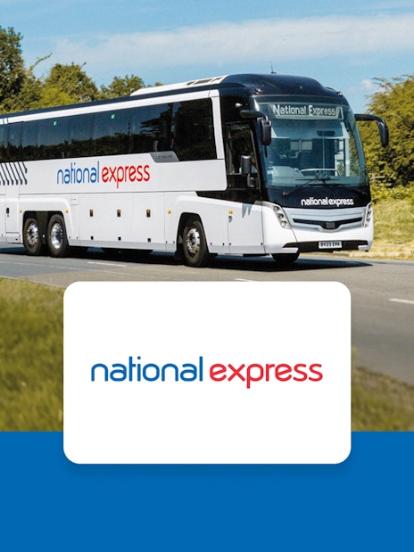 National Express Bus travelling towards Stansted Airport