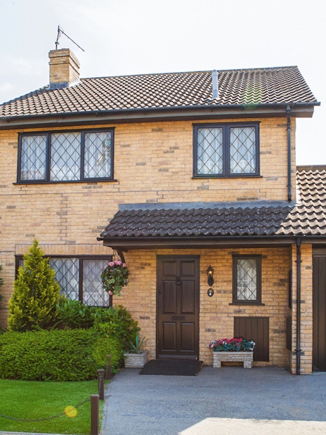 Privet Drive exhibit featuring Harry Potter's childhood home during London tour.