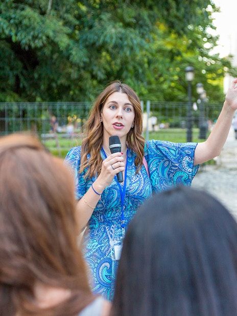 Tour guide in London
