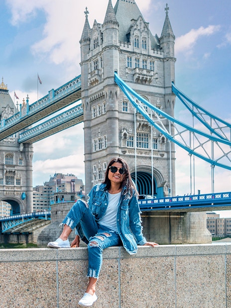 Tower Bridge spanning the River Thames in London, included in the London Explorer Pass by Go City tour.