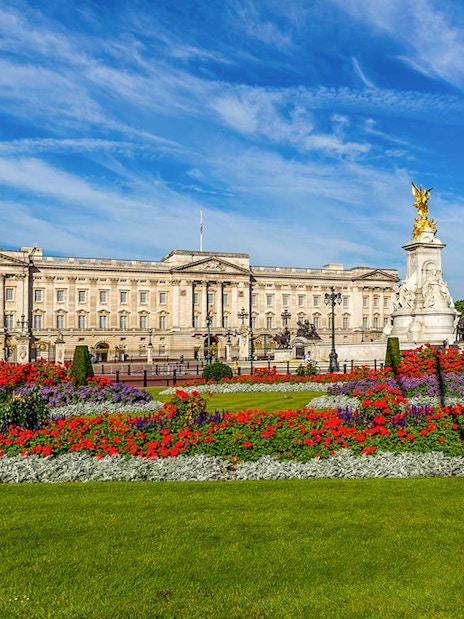 Exterior of Buckingham Palace