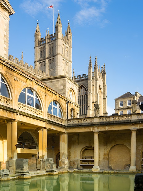 Roman baths in Bath